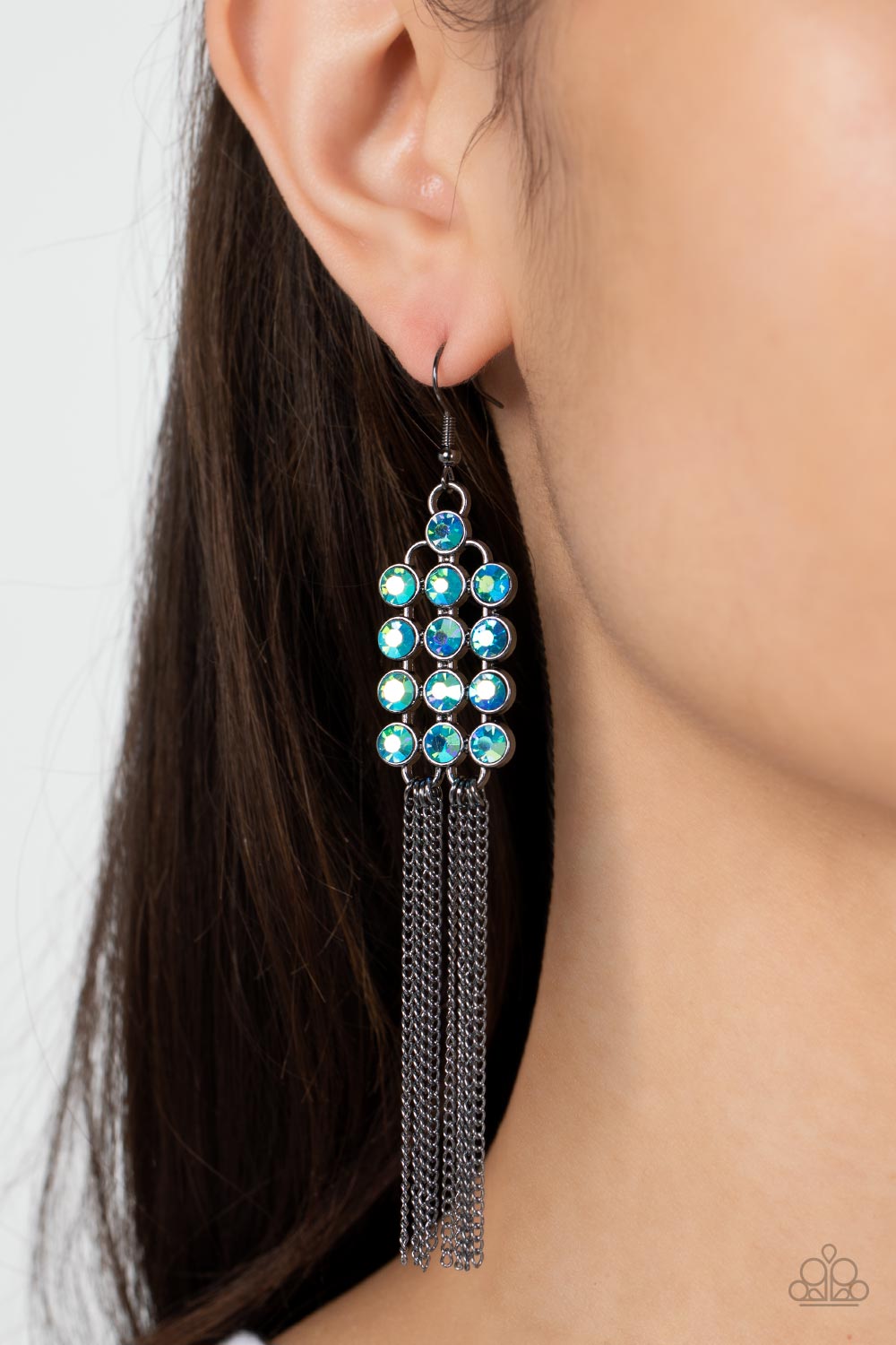 Paparazzi ♥ Tasteful Tassel - Multi ♥ Earrings
