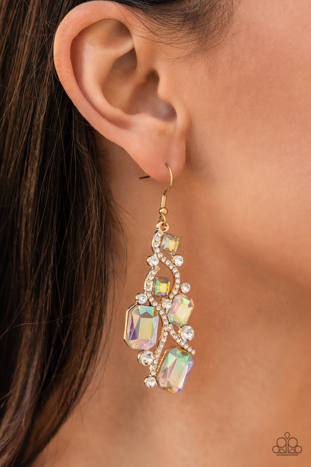 Paparazzi ♥ Interstellar Illumination - Multi ♥ Earrings