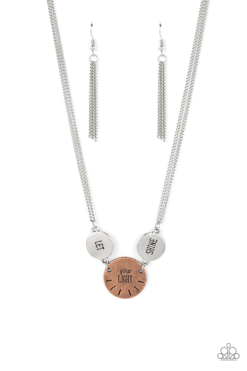 Paparazzi ♥ Shine Your Light - Silver ♥ Necklace – LisaAbercrombie