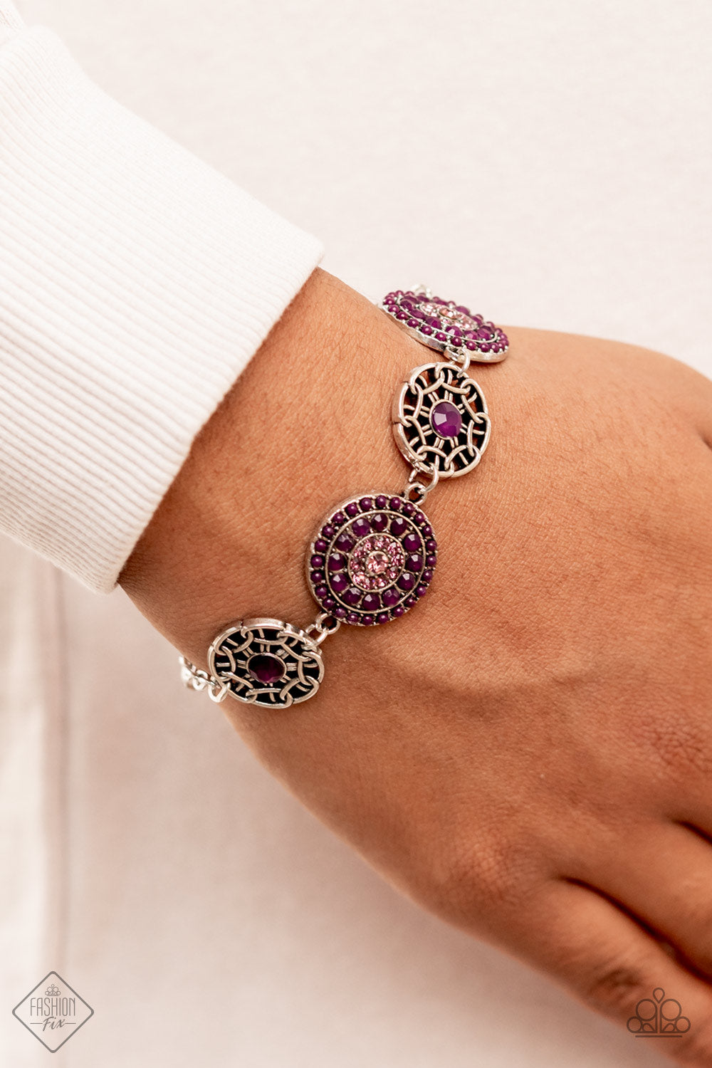 Paparazzi ♥ Vogue Garden-Variety - Purple ♥ Bracelet