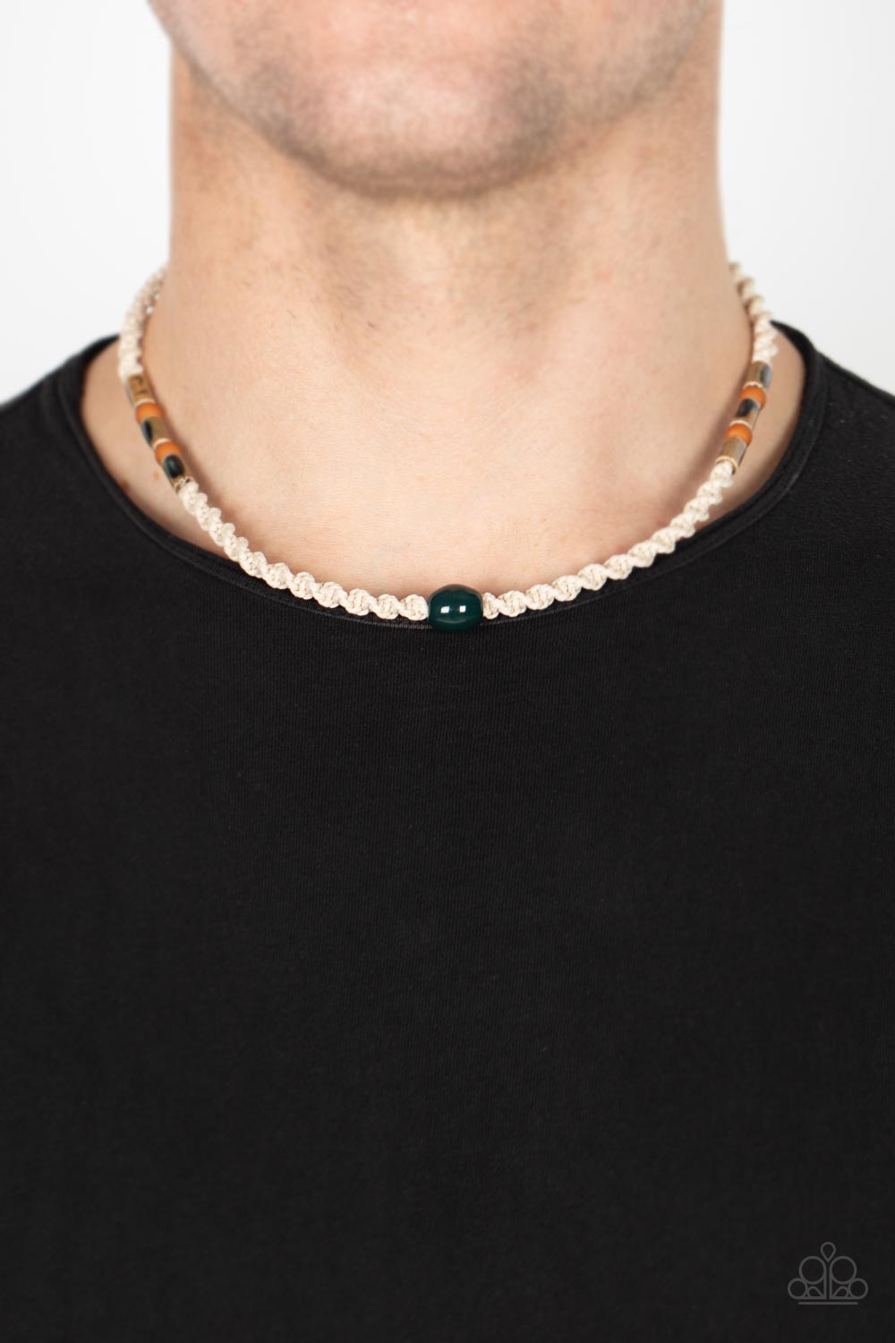 Paparazzi ♥ Positively Pacific - Green ♥ Necklace