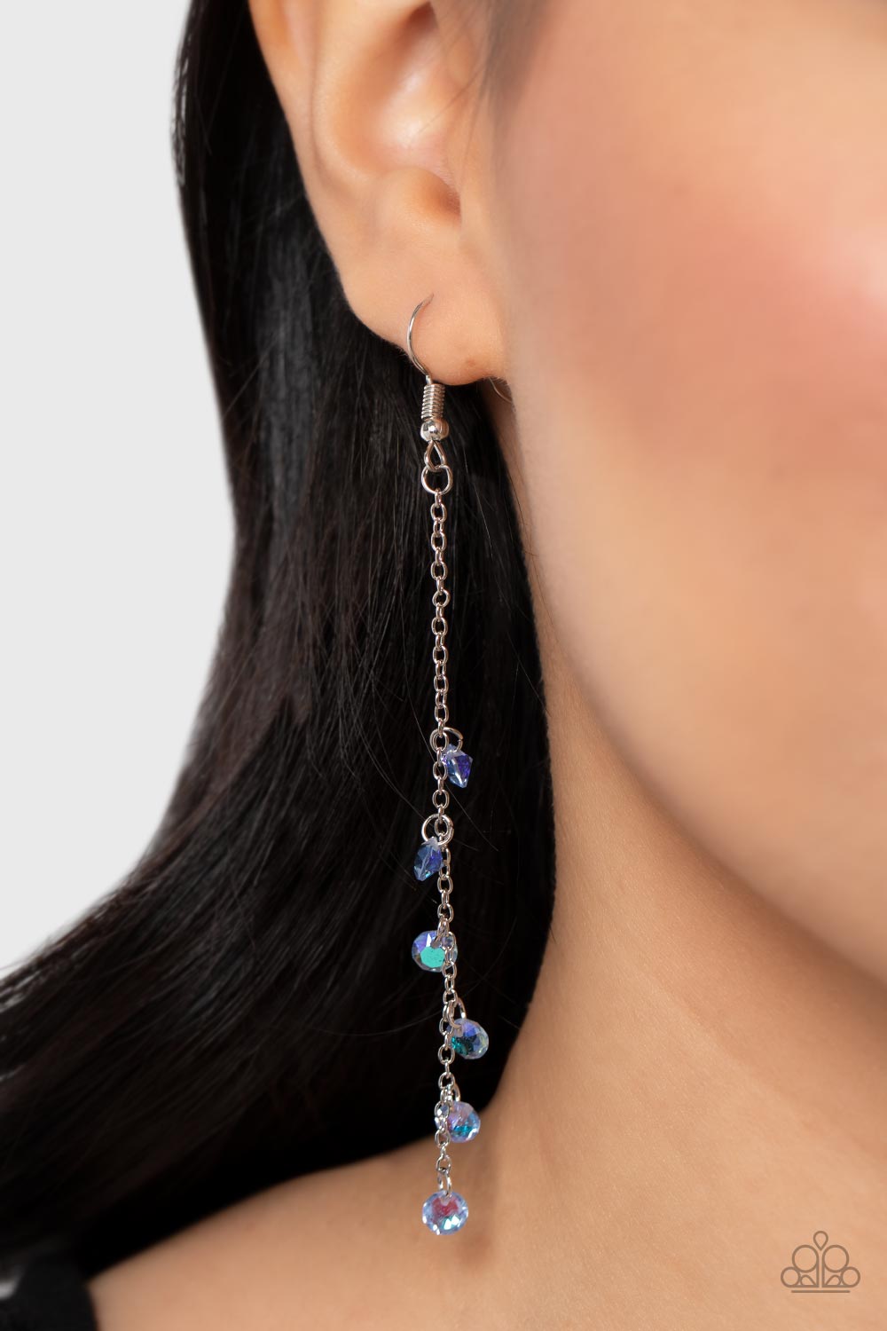 Paparazzi ♥ Extended Eloquence - Blue ♥ Earrings