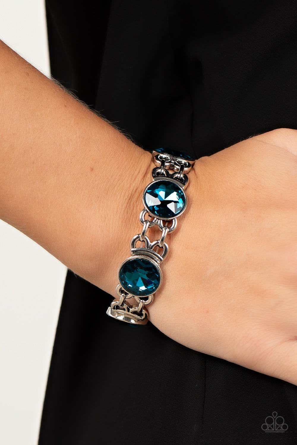 Paparazzi ♥ Devoted to Drama - Blue ♥ Bracelet
