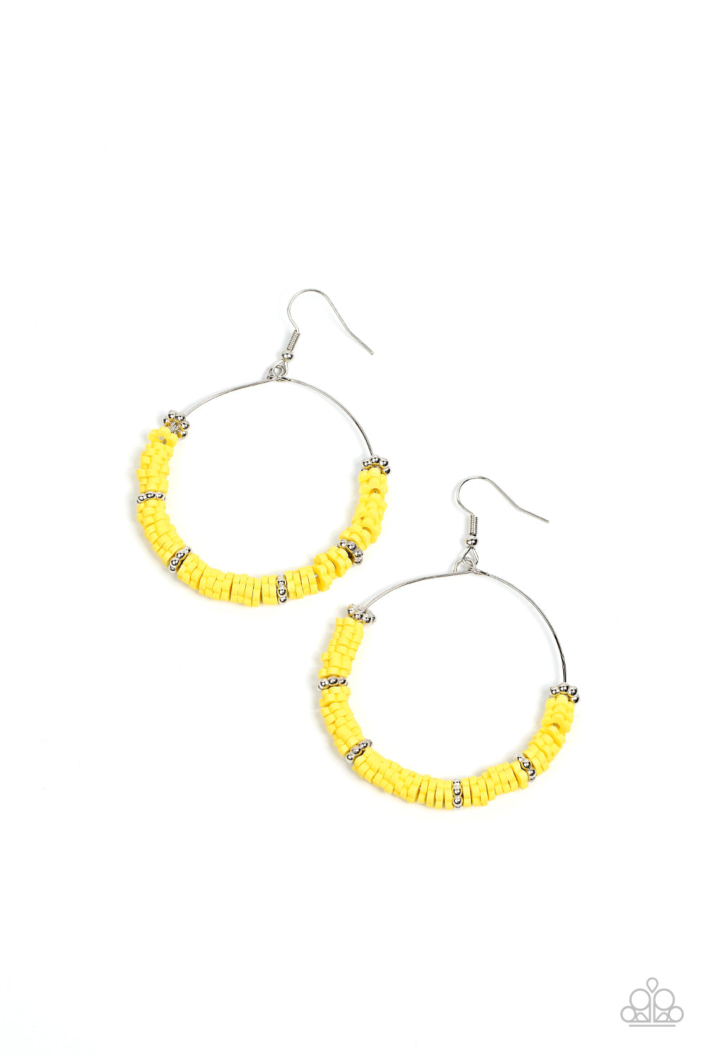 Paparazzi ♥ Loudly Layered - Yellow ♥ Earrings – LisaAbercrombie