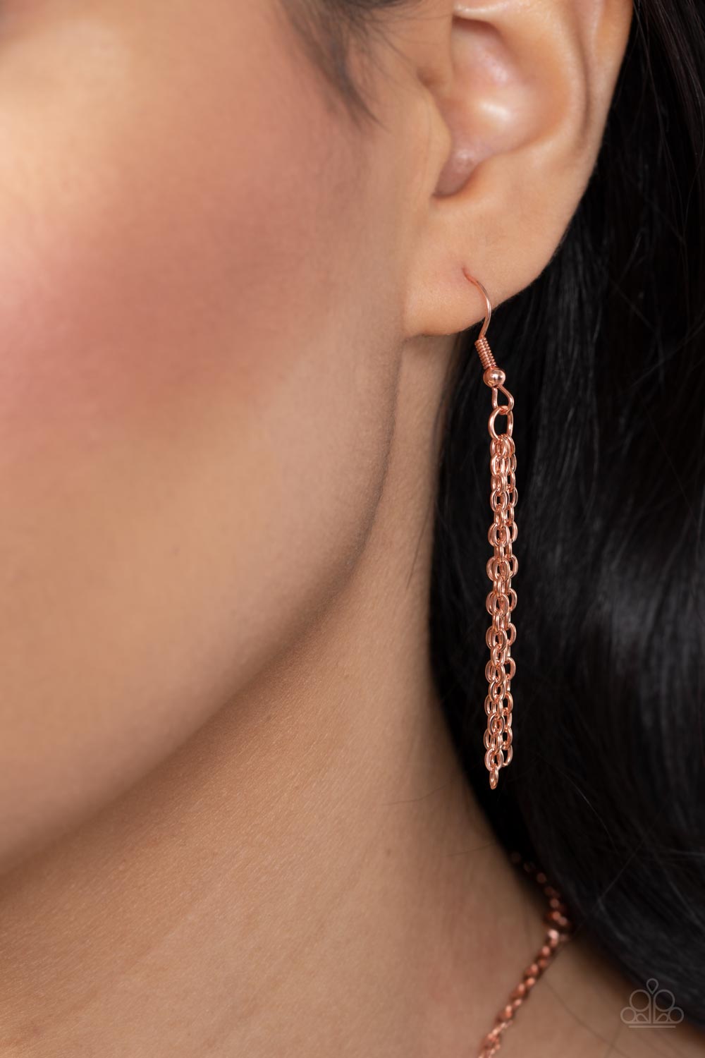 Paparazzi ♥ New Age Nautical - Copper ♥ Necklace