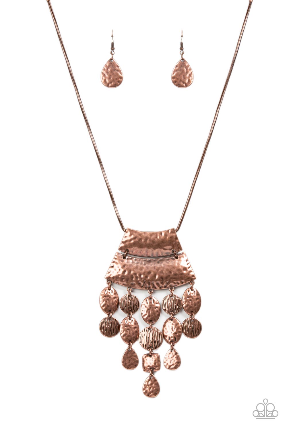 Paparazzi ♥ Totem Trek - Copper ♥ Necklace – LisaAbercrombie