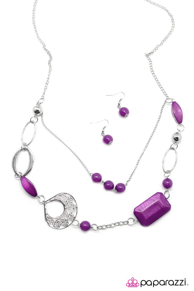 Paparazzi ♥ Ever So Sweet - Purple ♥ Necklace