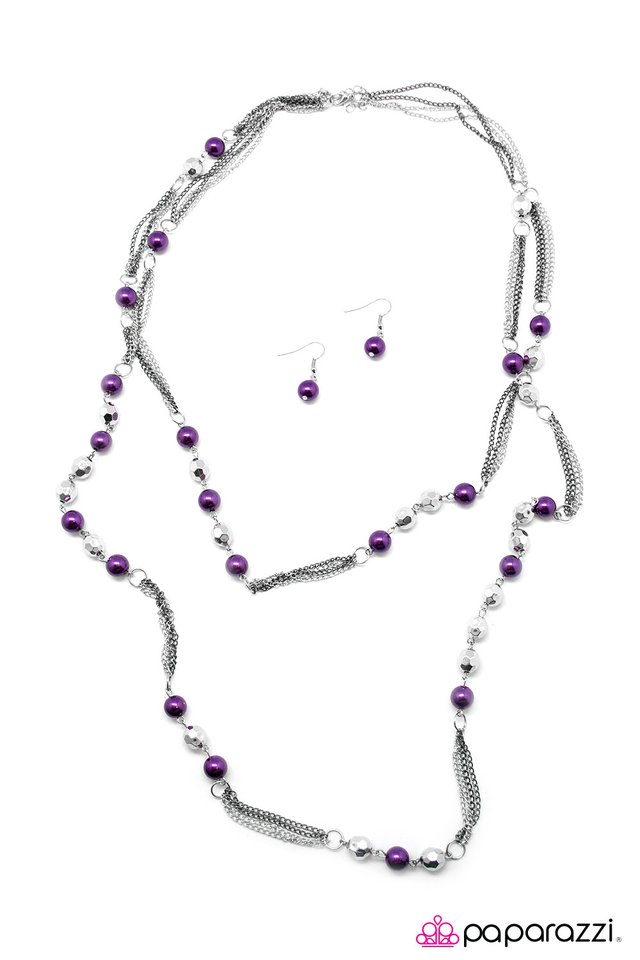 Paparazzi ♥ Harmonious Dissonance - Purple ♥ Necklace