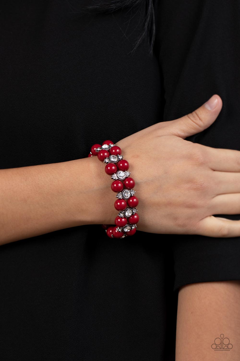 Paparazzi ♥ Starlight Reflection - Red ♥ Bracelet
