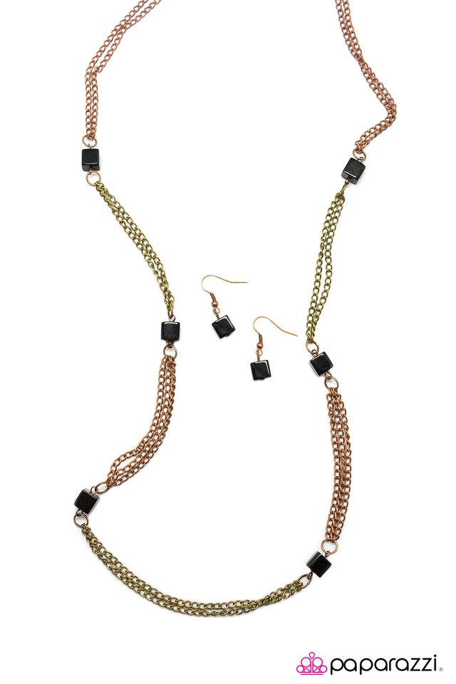 Paparazzi ♥ In The Heat Of The Moment - Copper ♥ Necklace