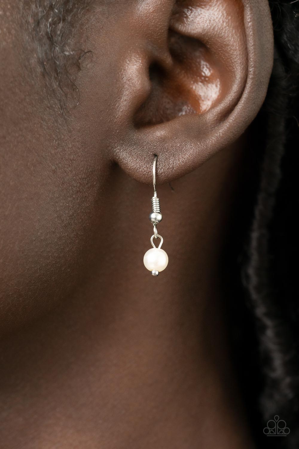 Paparazzi ♥ Pop It and LOCKET - White ♥ Necklace