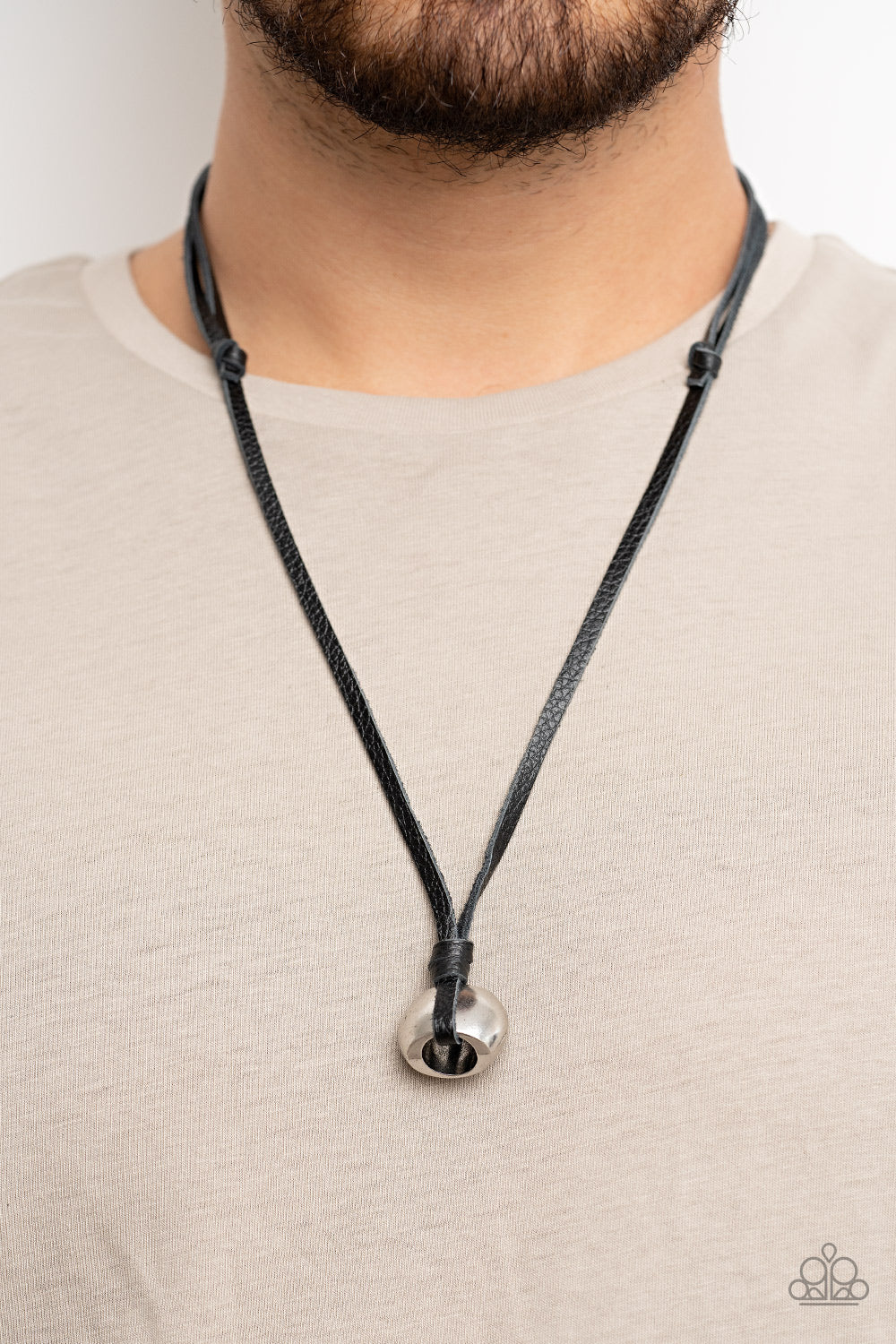 Paparazzi ♥ Winslow Wrangler - Black ♥ Necklace
