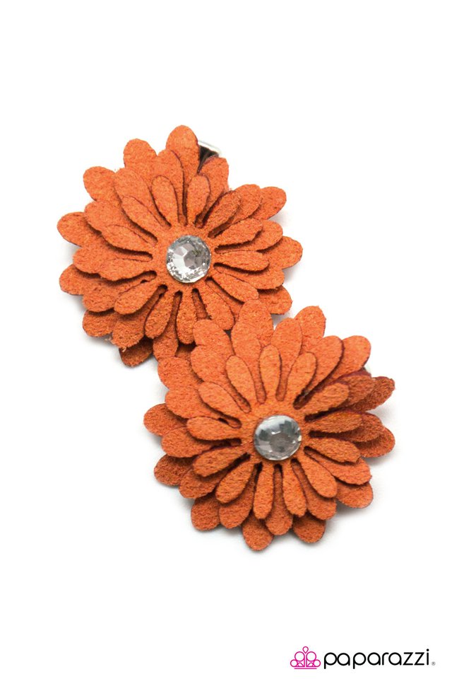 Paparazzi ♥ Sweet Home Alabama - Orange ♥ Hair Clip