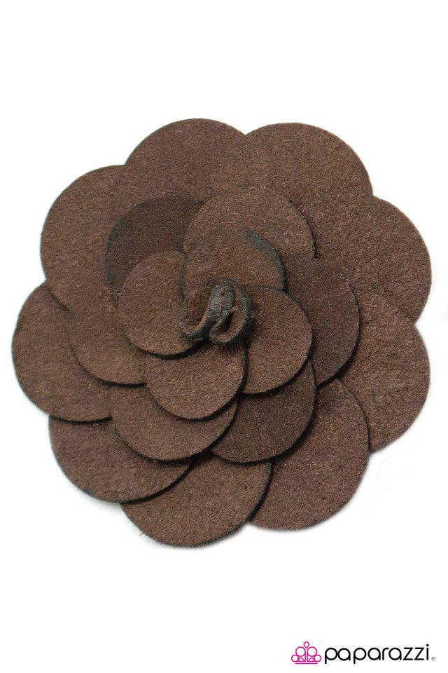 Paparazzi ♥ Down South - Brown ♥ Hair Clip