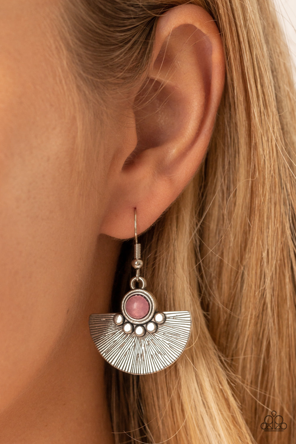 Paparazzi ♥ Manifesting Magic - Pink ♥ Earrings