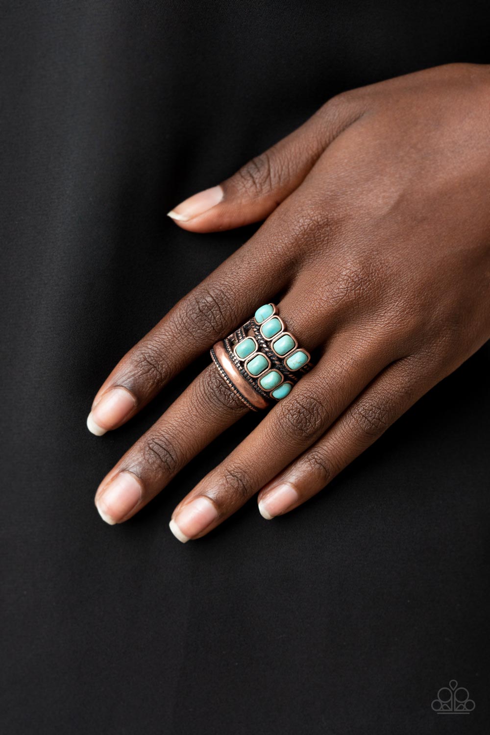 Paparazzi ♥ Mojave Monument - Copper ♥ Ring