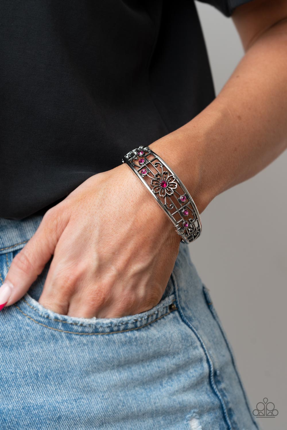 Paparazzi ♥ Prairie Musical - Pink ♥ Bracelet