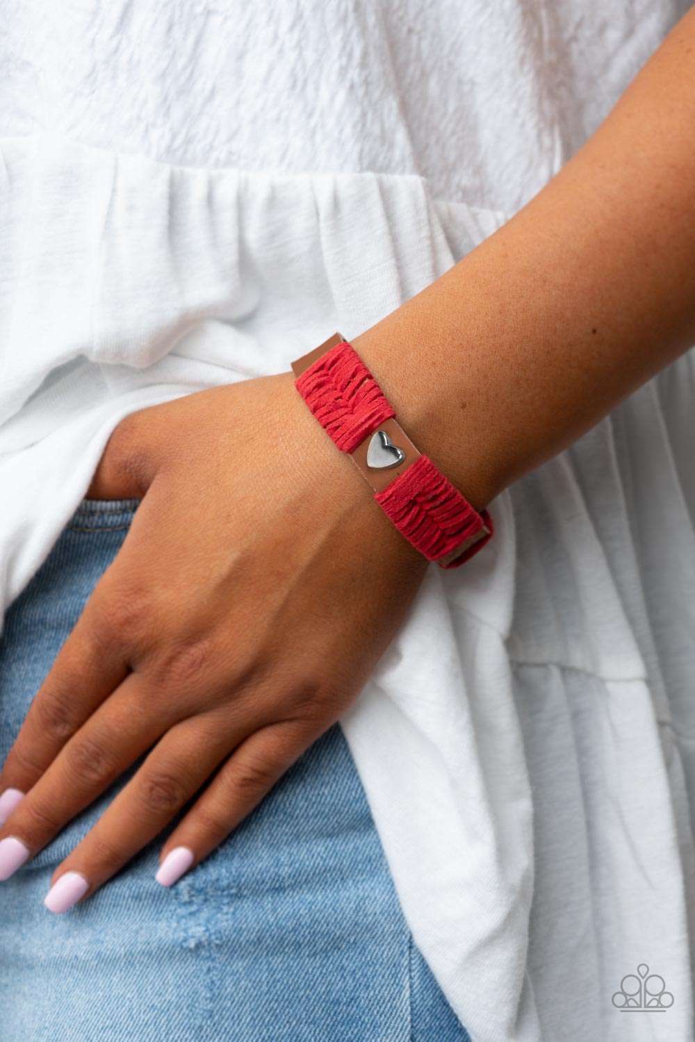 Paparazzi ♥ Lusting for Wanderlust - Red ♥ Bracelet