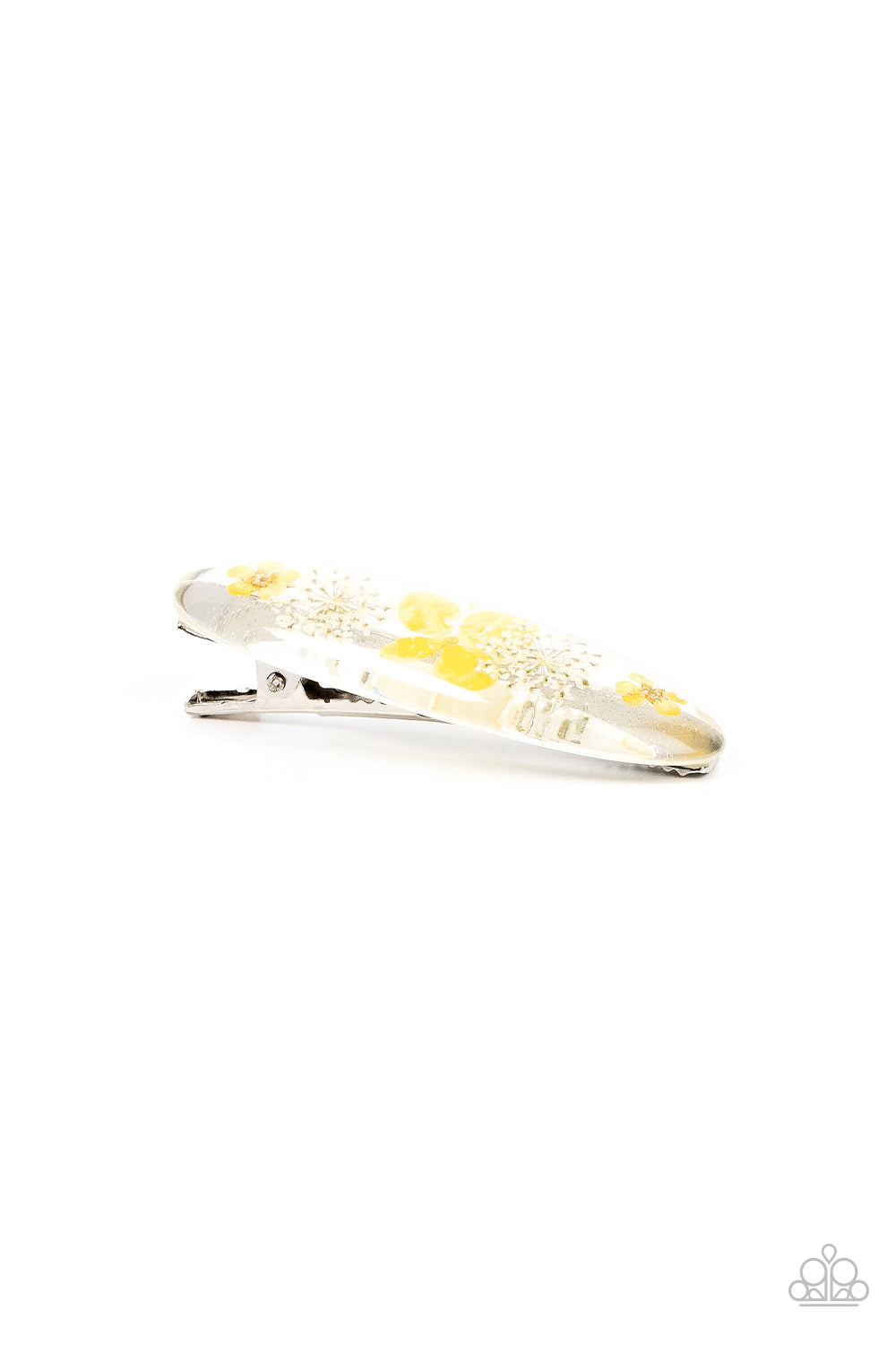 Paparazzi ♥ Floral Flurry - Yellow ♥ Hair Clip
