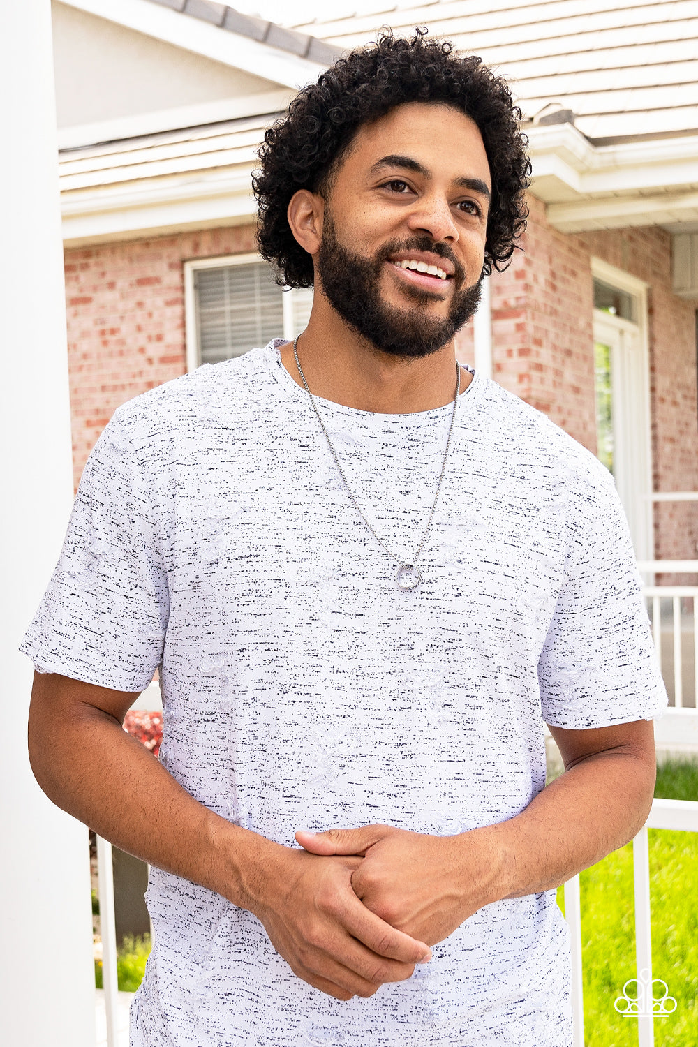 Paparazzi ♥ Emotion Potion - Silver ♥ Mens Necklace