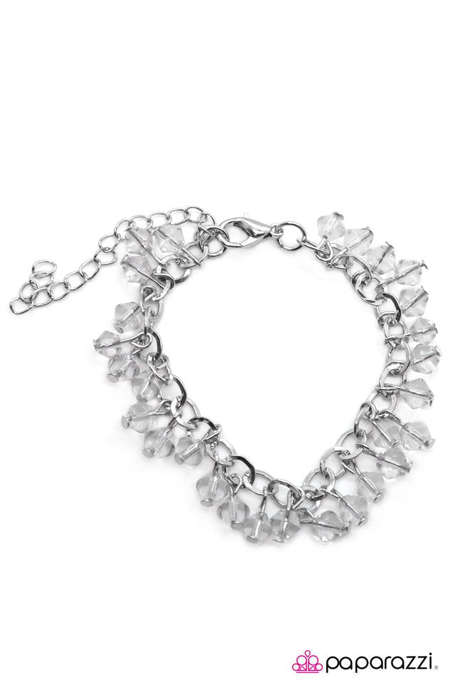 Paparazzi ♥ The Opening Act - White ♥ Bracelet