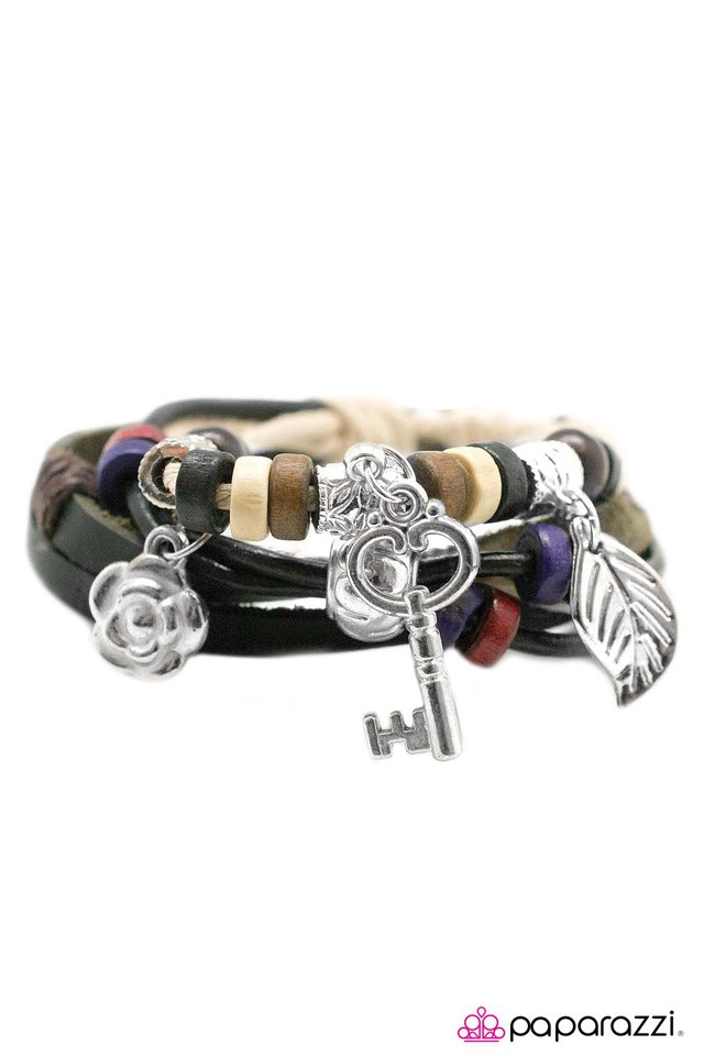 Paparazzi ♥ Key West - Brown ♥ Bracelet