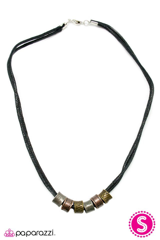 Paparazzi ♥ Roamer - Brown ♥ Necklace