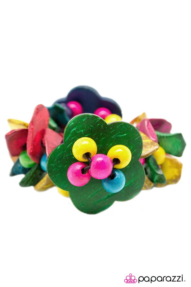 Paparazzi ♥ WOODnt Change A Thing - Multi ♥ Bracelet