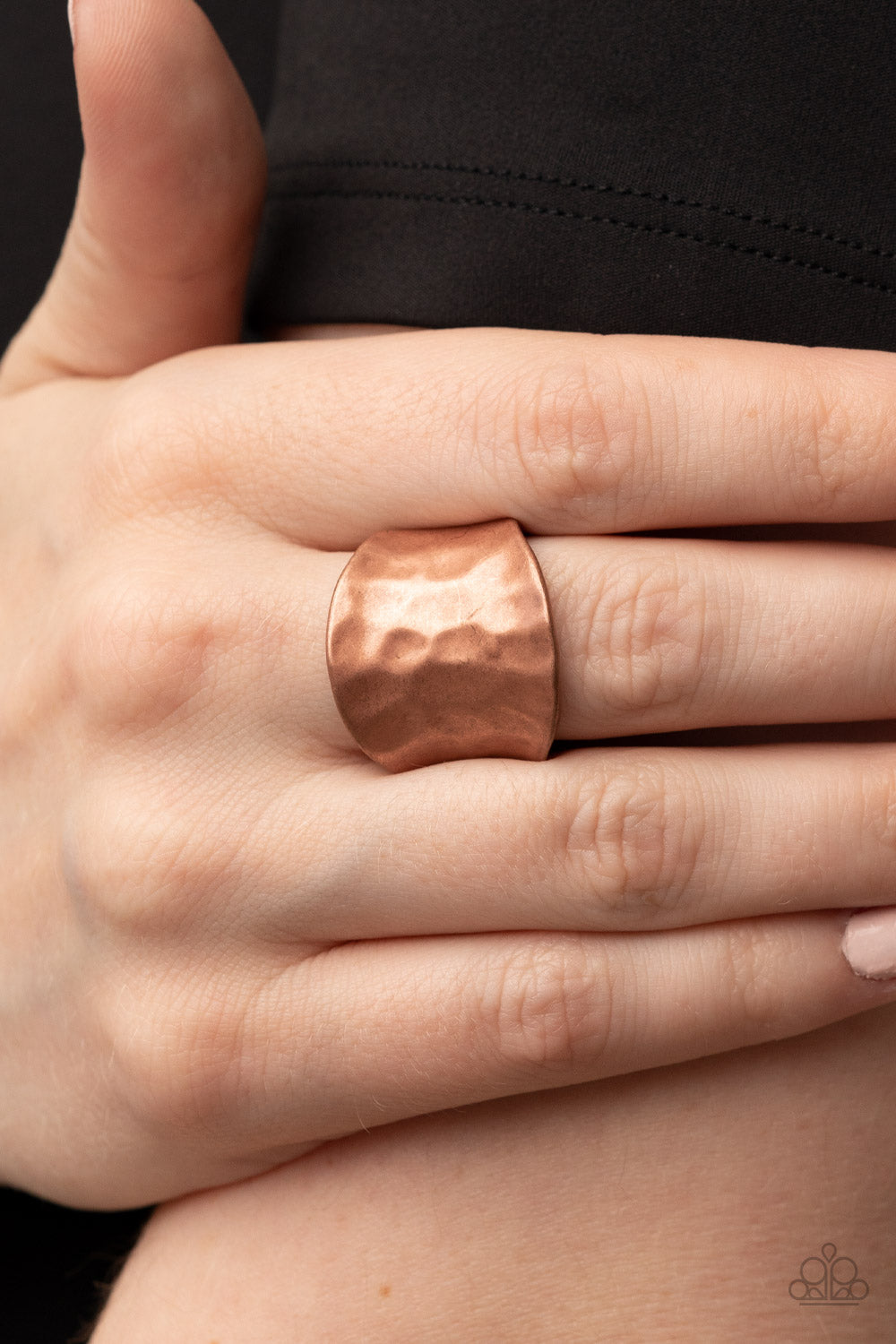 Paparazzi ♥ Hammer Down - Copper ♥ Ring