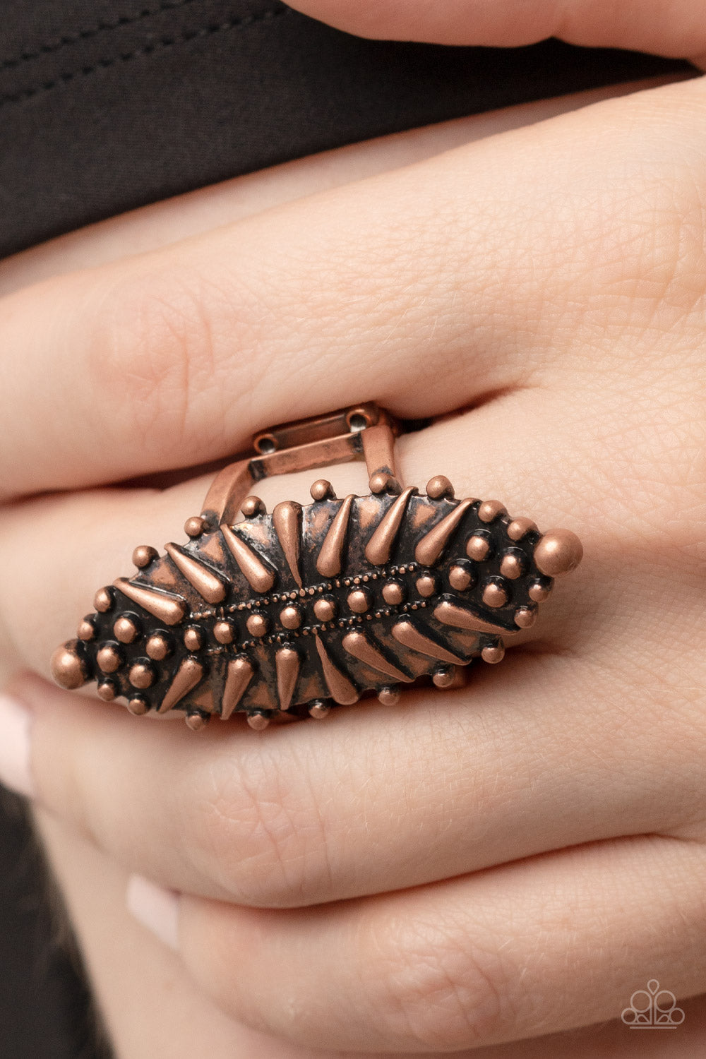 Paparazzi ♥ Bump, Set, Spike! - Copper ♥ Ring
