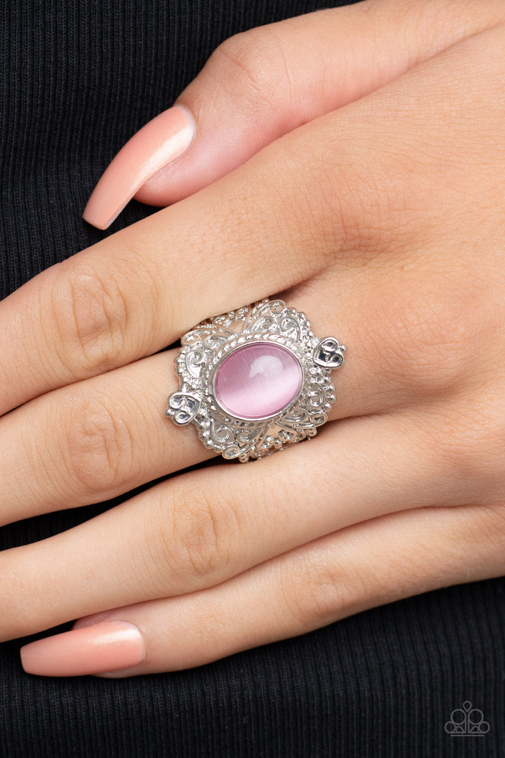 Paparazzi ♥ Delightfully Dreamy - Pink ♥ Ring