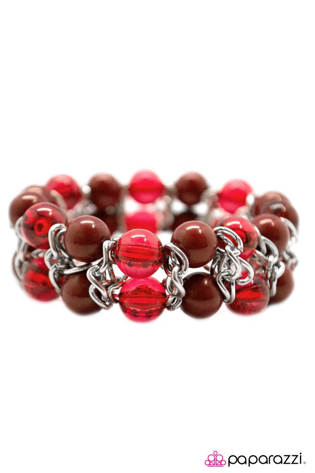 Paparazzi ♥ The Bachelorette - Red ♥ Bracelet