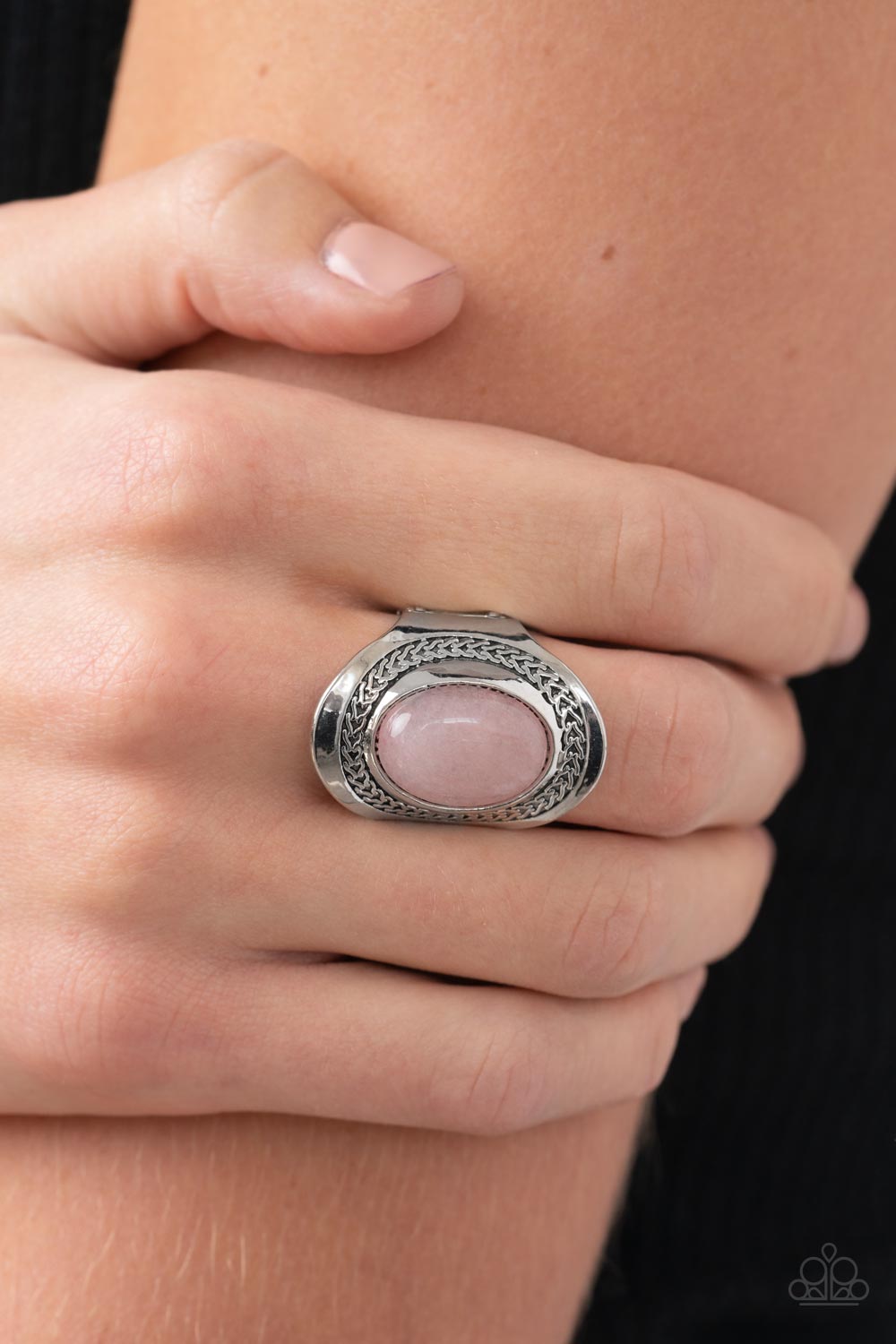 Paparazzi ♥ Rockable Refinement - Pink ♥ Ring
