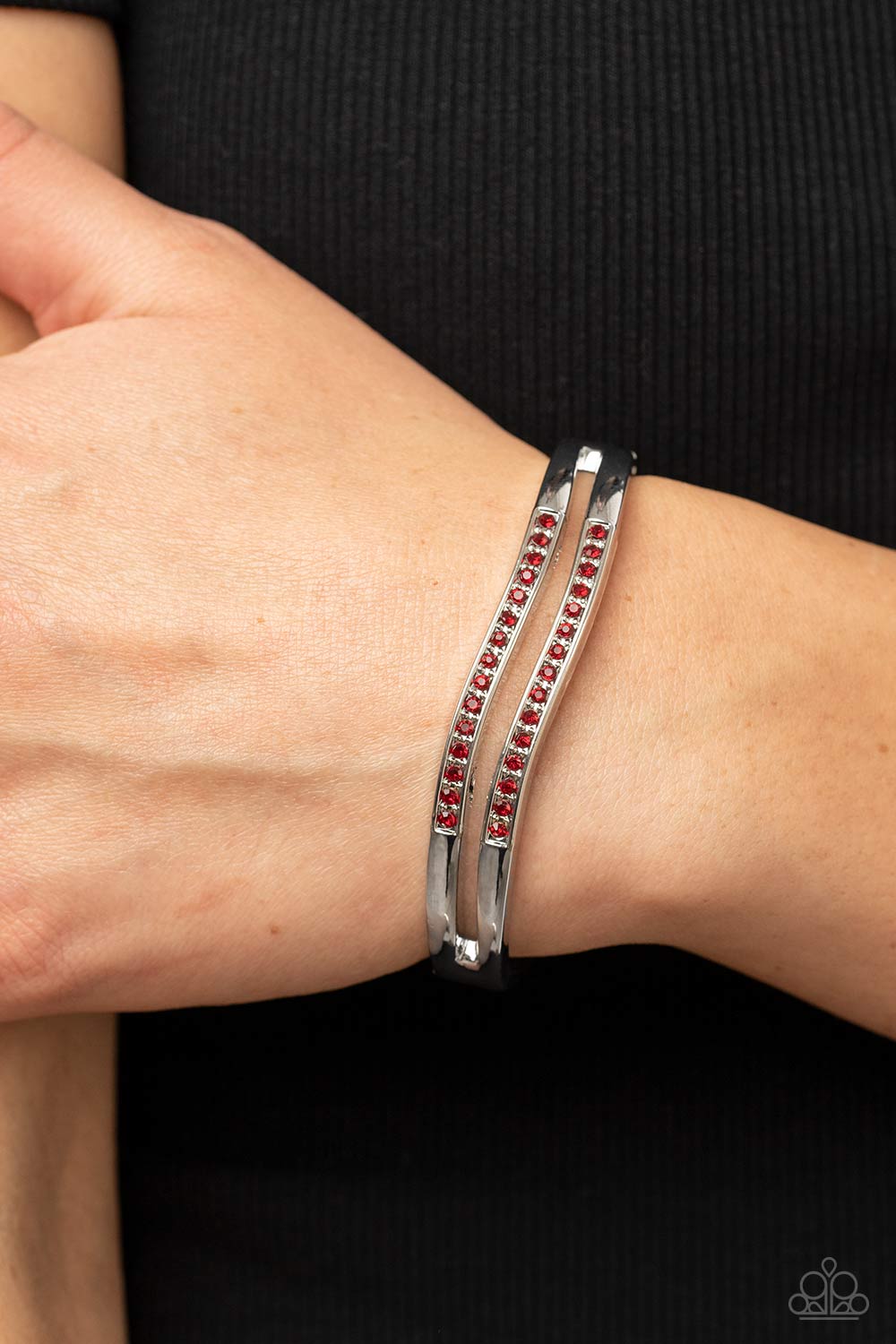 Paparazzi ♥ Gen Z Glamour - Red ♥ Bracelet