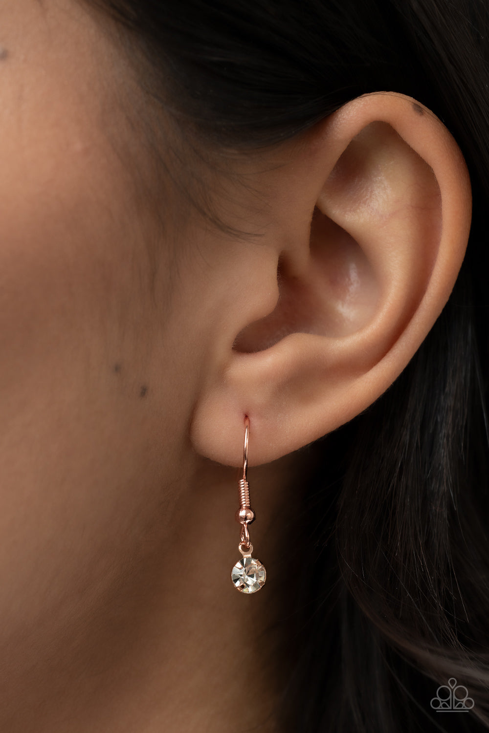 Paparazzi ♥ Cue the Mic Drop - Copper ♥ Necklace