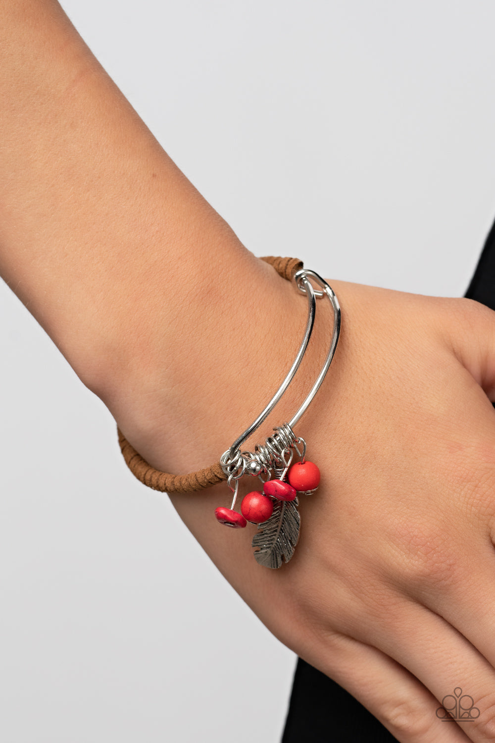 Paparazzi ♥ Running a-FOWL - Red ♥ Bracelet