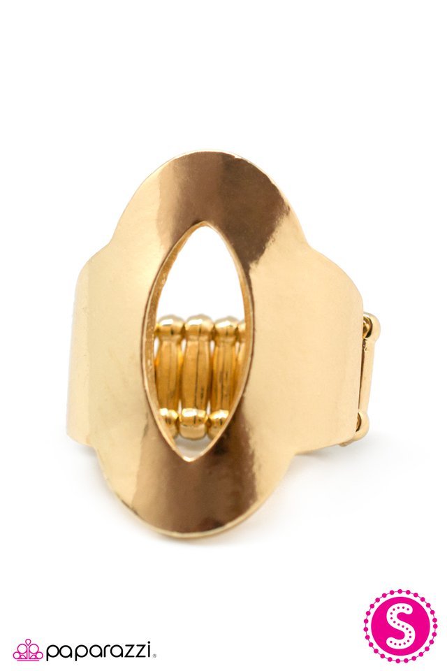 Paparazzi ♥ Loop de Loop - Gold ♥ Ring