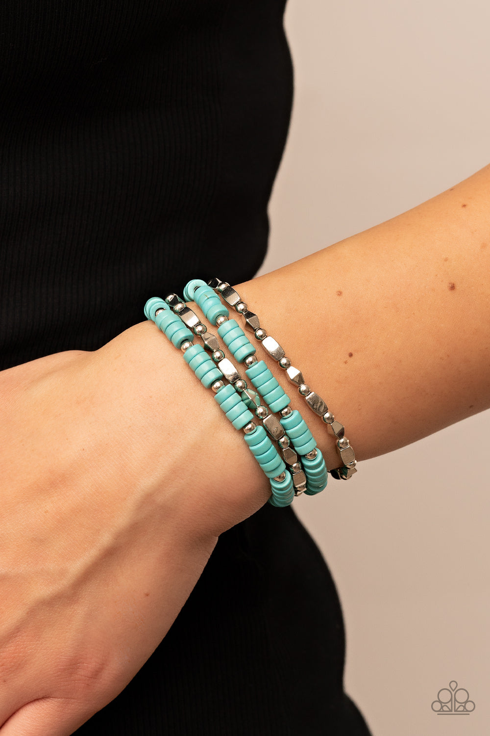 Paparazzi ♥ Anasazi Apothecary - Blue ♥ Bracelet