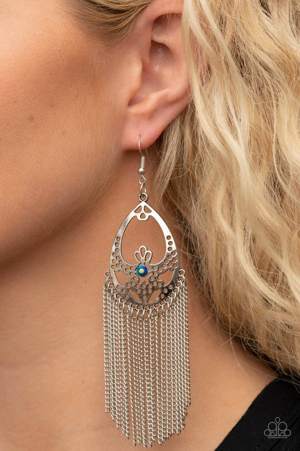 Paparazzi ♥ Castle Cottage - Blue ♥ Earrings