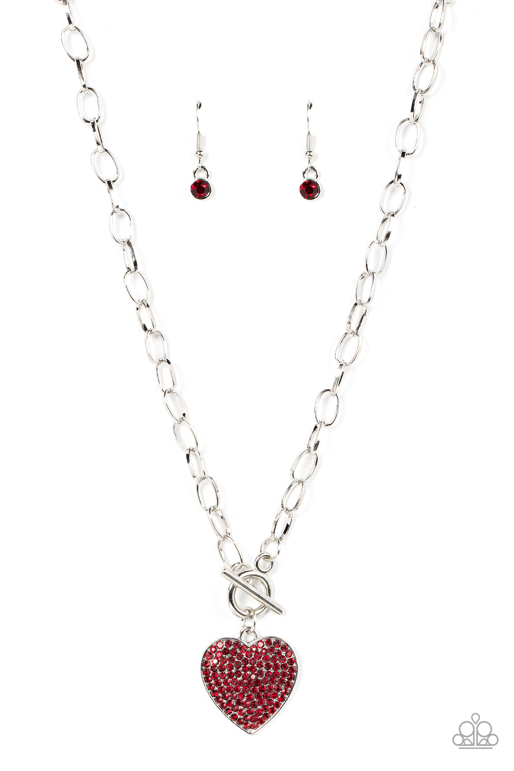 Paparazzi ♥ If You LUST - Red ♥ Necklace
