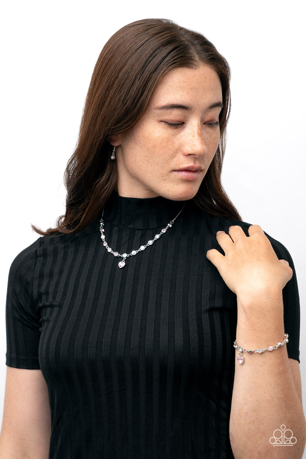 Paparazzi ♥ Truly Lovely - Pink ♥ Bracelet