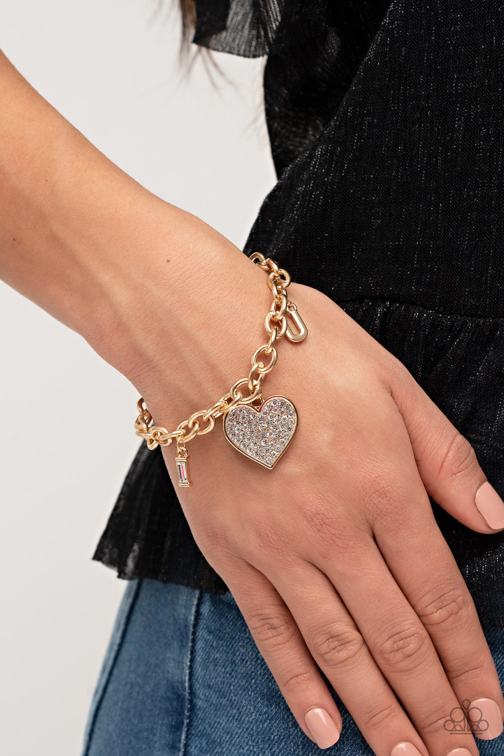 Paparazzi ♥ Declaration of Love - Gold ♥ Bracelet