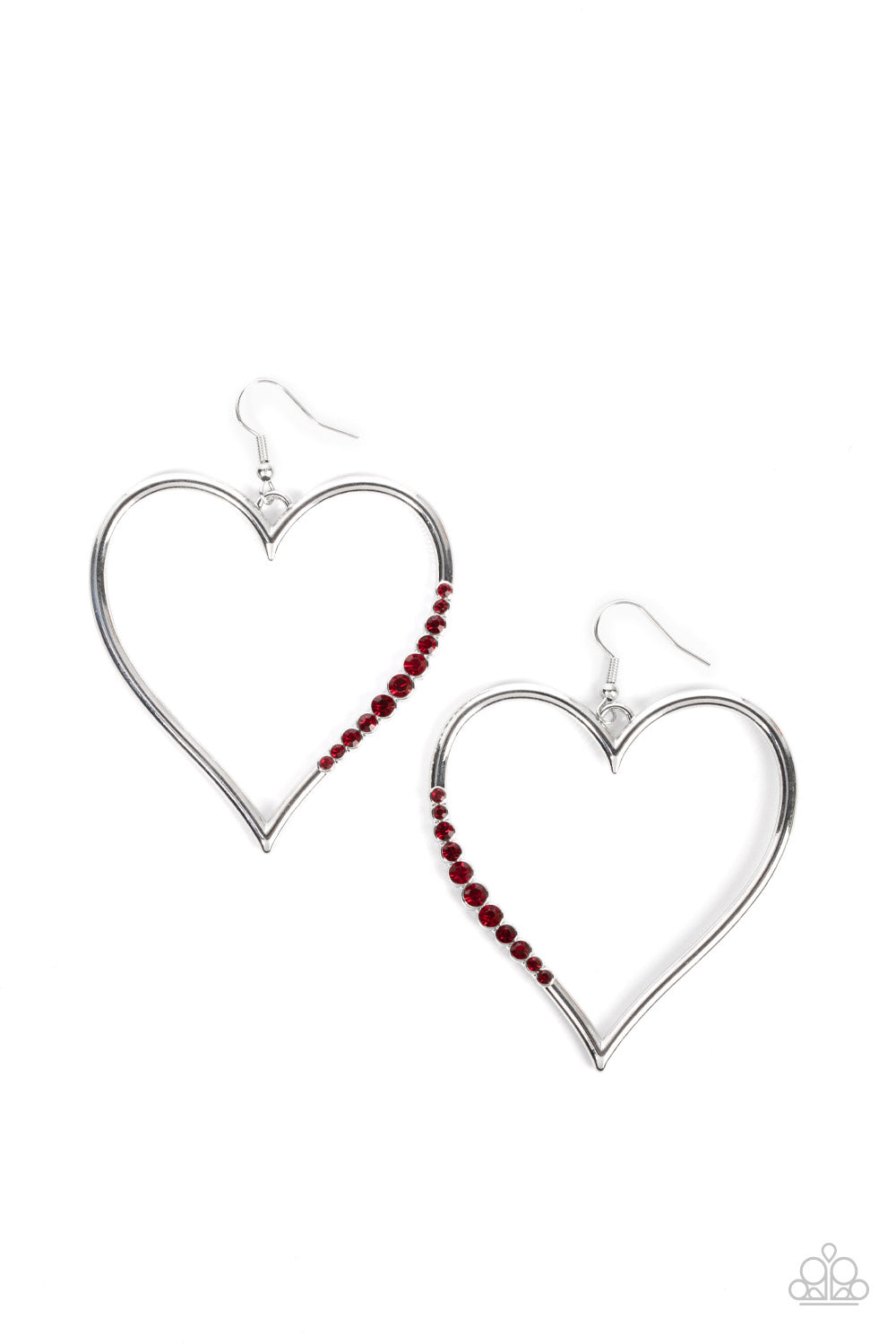 Paparazzi ♥ Bewitched Kiss - Red ♥ Earrings