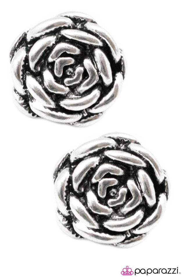 Paparazzi ♥ Beloved - Silver ♥ Earrings