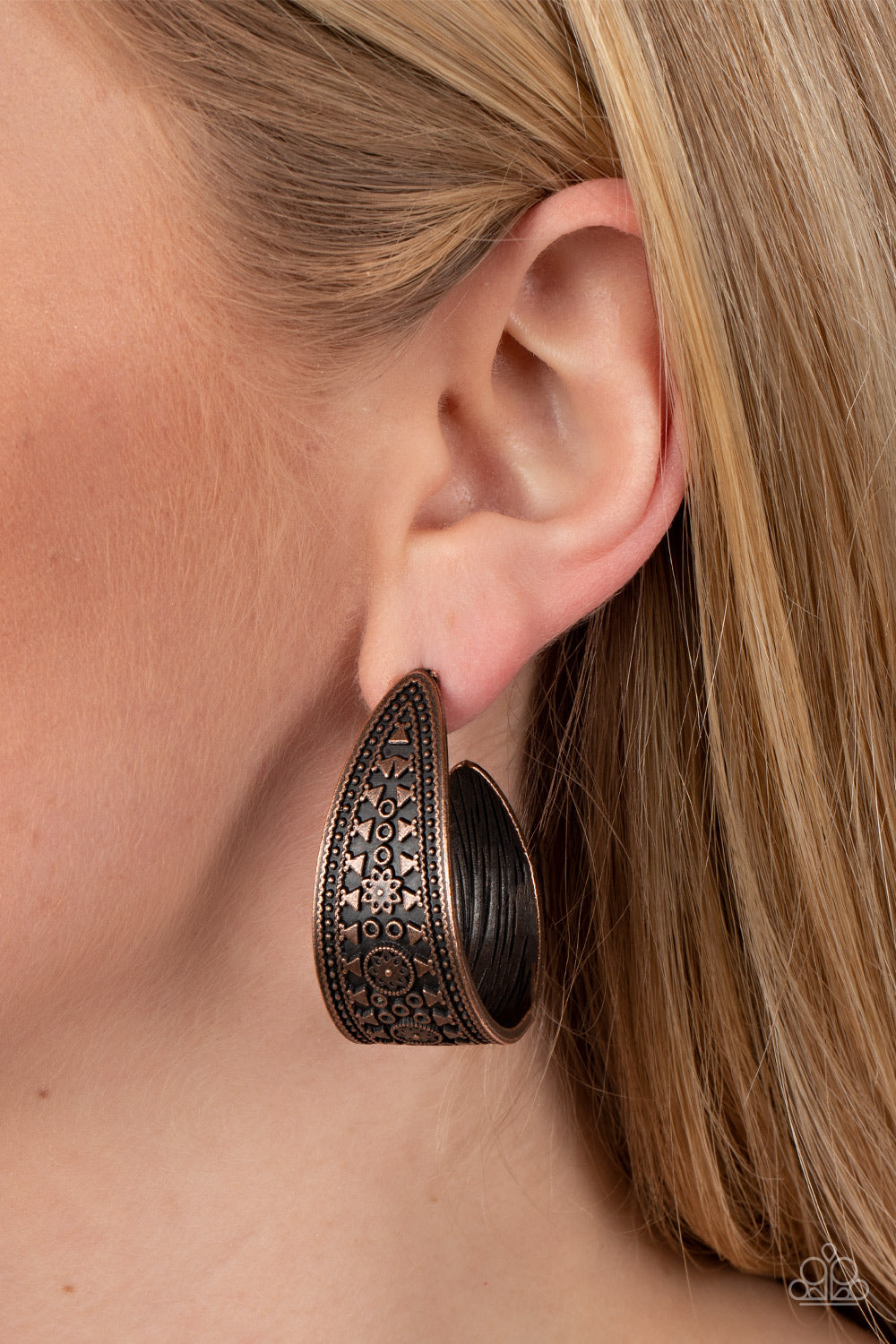 Paparazzi ♥ Marketplace Mixer - Copper ♥ Earrings