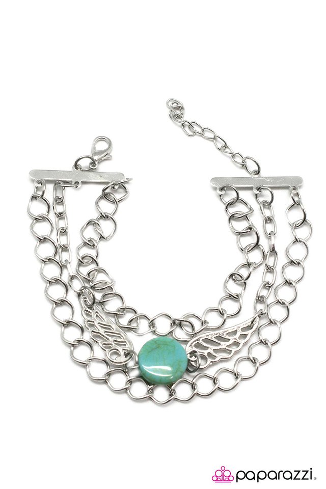 Paparazzi ♥ Angel of Mine - Blue ♥ Bracelet