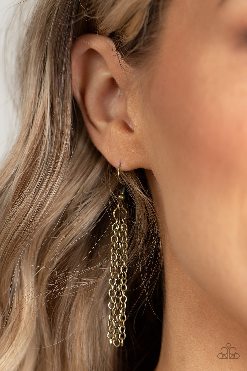 Paparazzi ♥ Monarch Meadow - Brass ♥ Necklace
