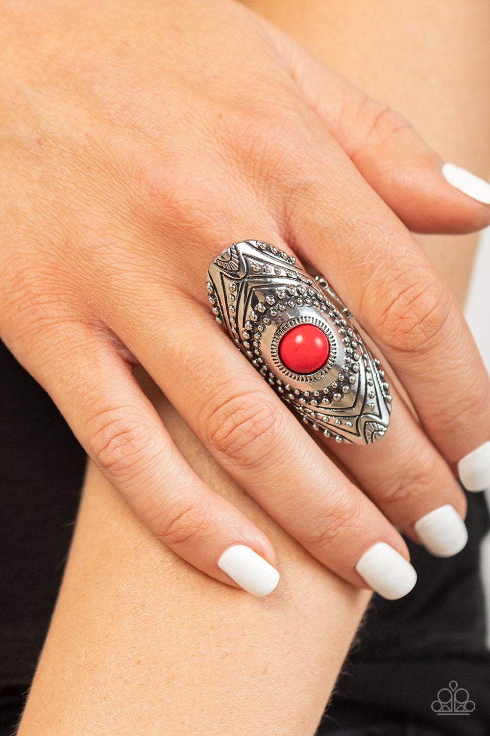 Paparazzi ♥ Rural Residence - Red ♥ Ring