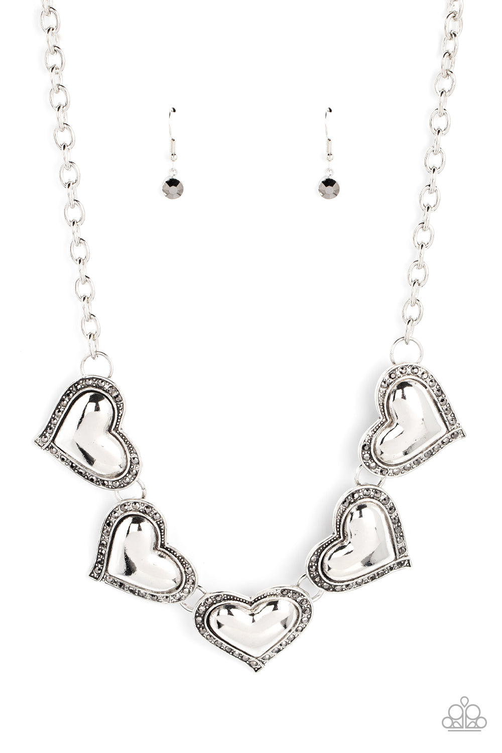 Paparazzi ♥ Kindred Hearts - Silver ♥ Necklace