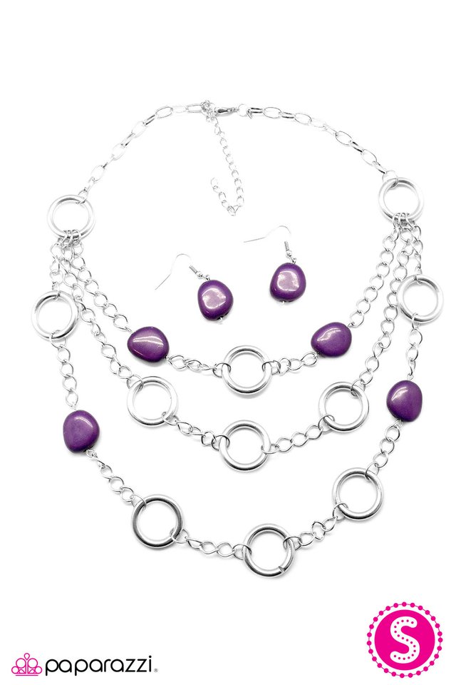 Paparazzi ♥ The Optimist - Purple ♥ Necklace
